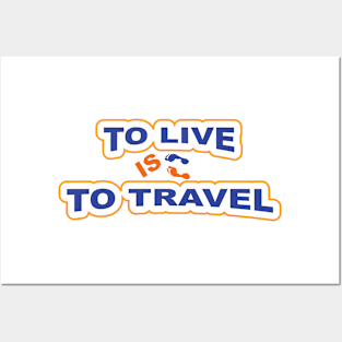 Travel t-shirt design Posters and Art